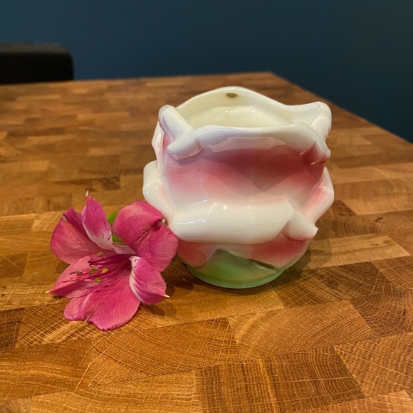 Vintage 1950s Countess Rose Creamer with original label - Made in Japan - Picture 3 of 6